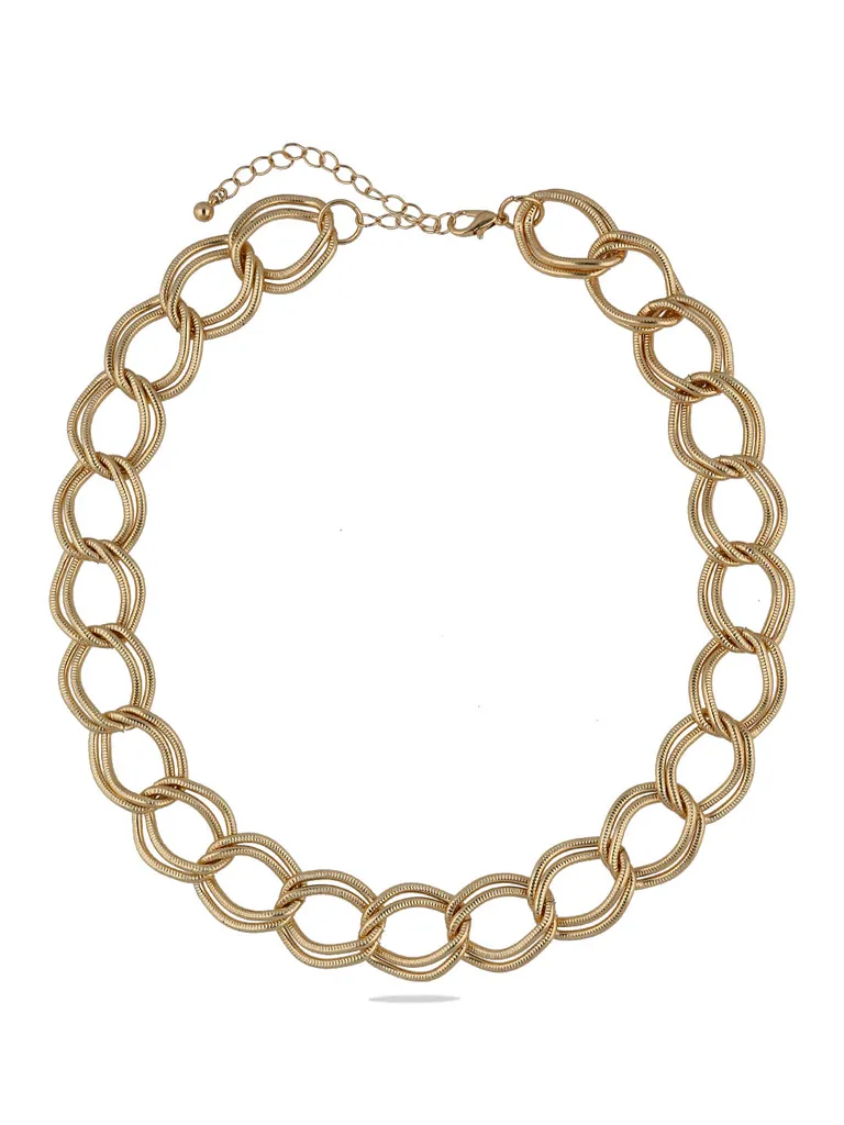 Western Necklace in Gold finish - CNB28088