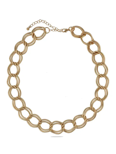 Western Necklace in Gold finish - CNB28088