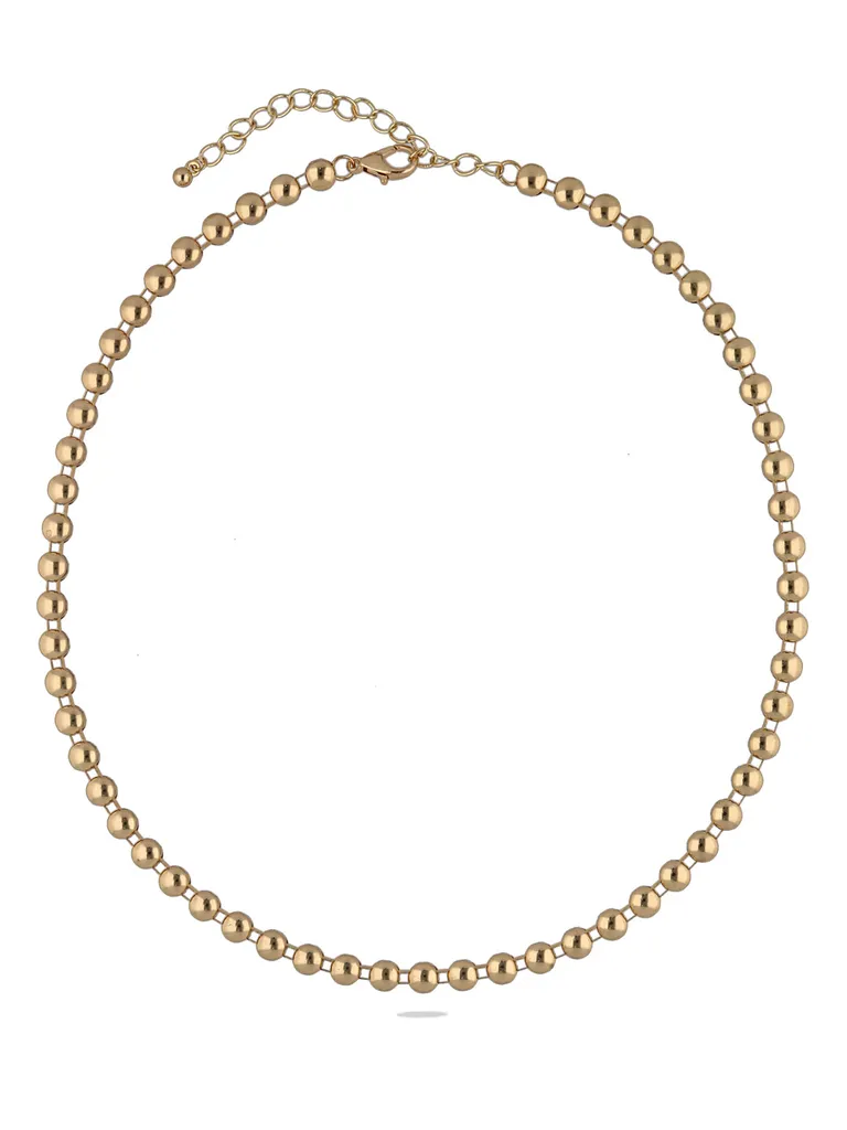 Western Necklace in Gold finish - CNB28091