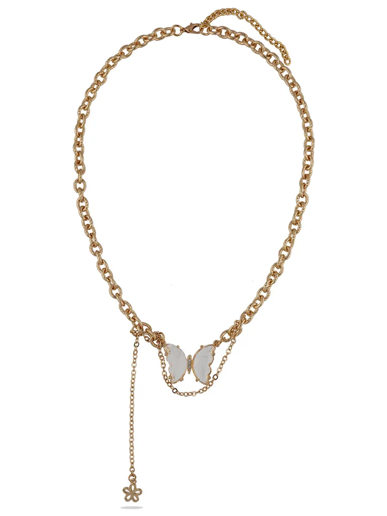 Western Necklace in Gold finish - CNB28104