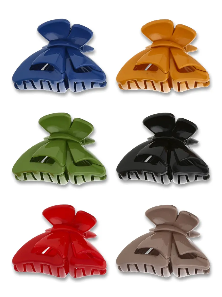 Plain Butterfly Clip in Assorted color - TAL2117_93