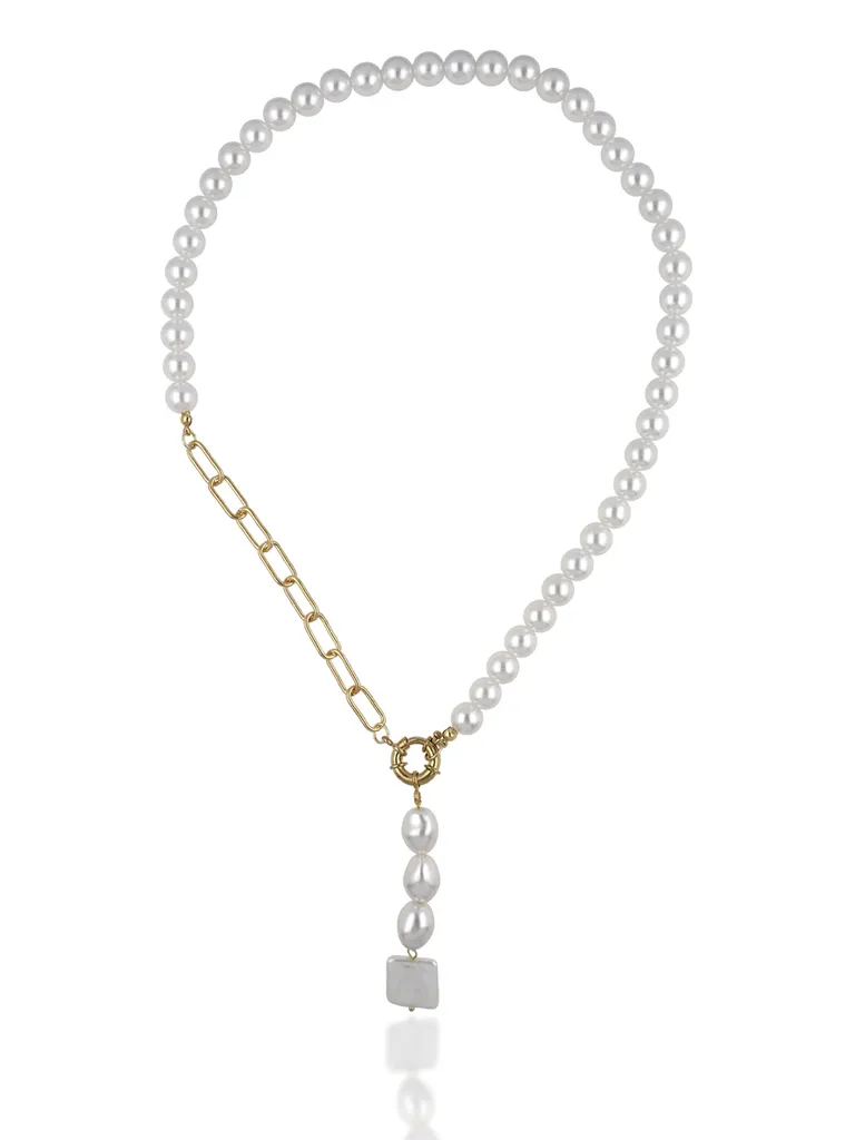 Pearls Mala in Gold finish - CNB27936