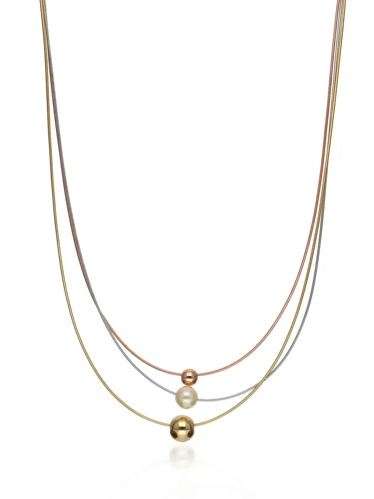Western Necklace in Three Tone finish - CNB27700
