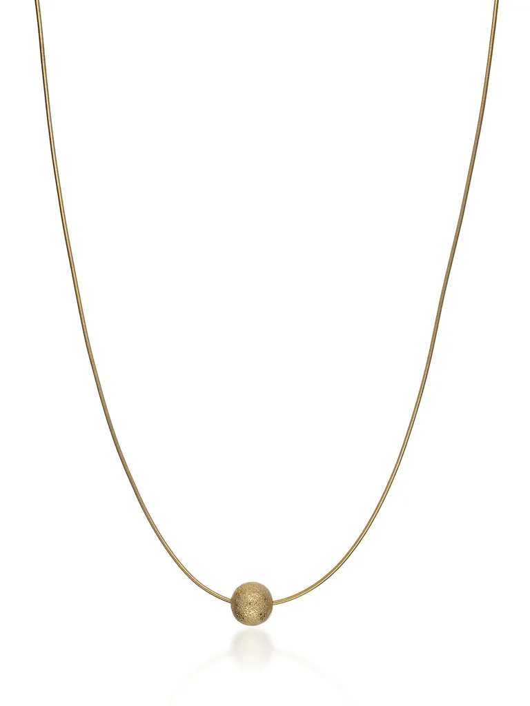 Western Necklace in Gold finish - CNB27716