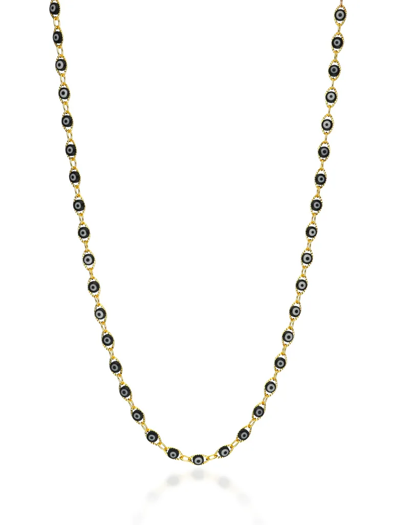 Evil Eye Necklace in Gold finish - CNB27837