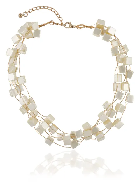 Western Necklace in Gold finish - CNB27963