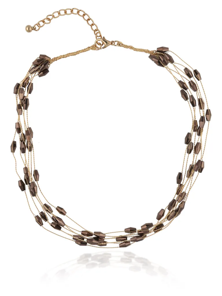 Western Necklace in Gold finish - CNB27967