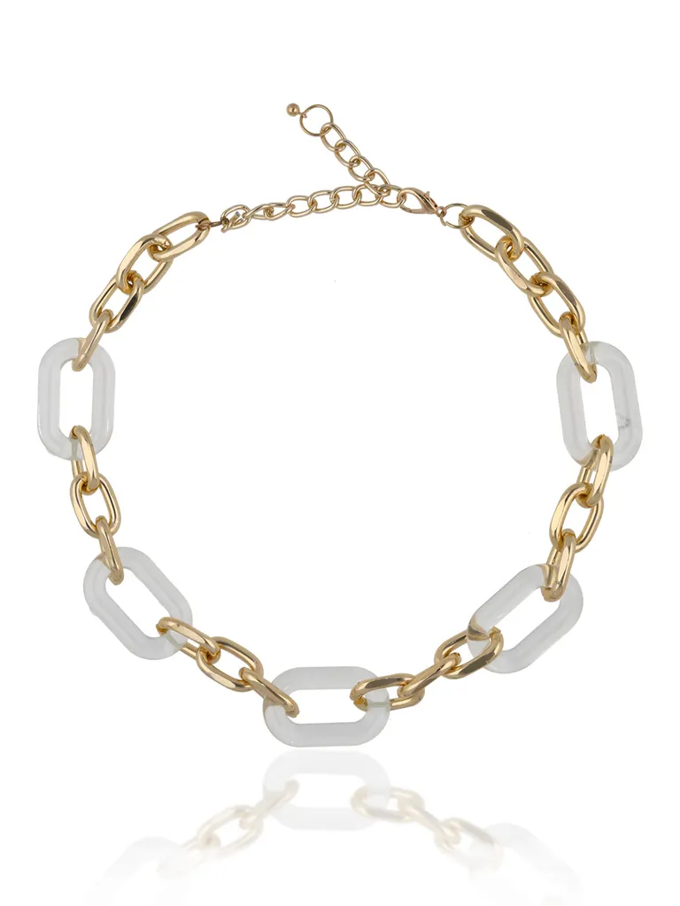 Western Necklace in Gold finish - CNB28075