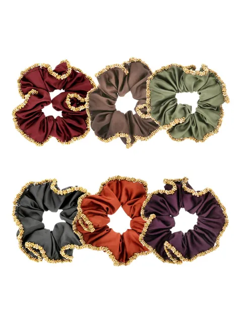 Fancy Scrunchies in Assorted color - SCRAS125
