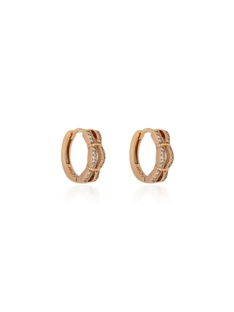AD / CZ Bali / Hoops in Gold finish - CNB24596