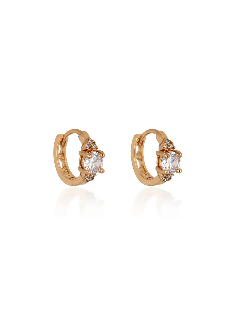 AD / CZ Bali / Hoops in Gold finish - CNB24606