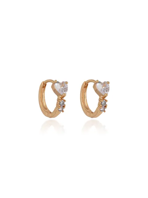 AD / CZ Bali / Hoops in Gold finish - CNB24672