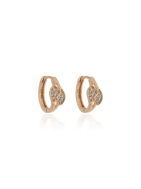 AD / CZ Bali / Hoops in Gold finish - CNB24687