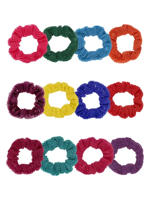 Plain Net Rubber Bands in Assorted color - CNB9942