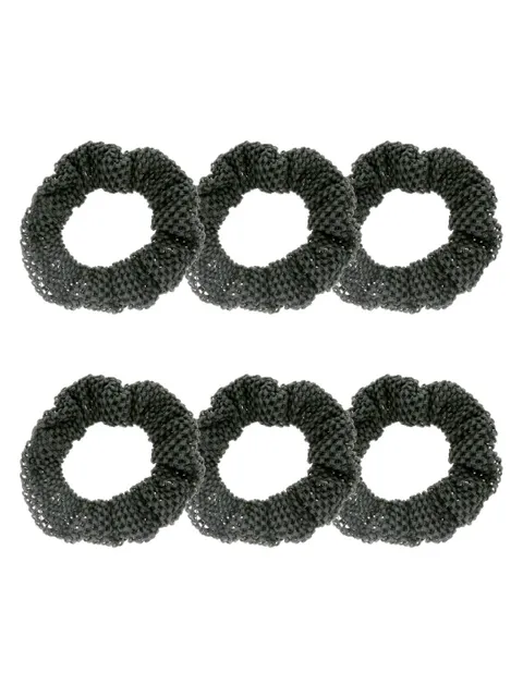 Plain Net Rubber Bands in Black color - CNB9944