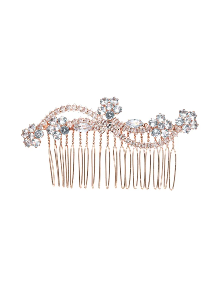 Fancy Comb in Rose Gold finish - PARK4RG
