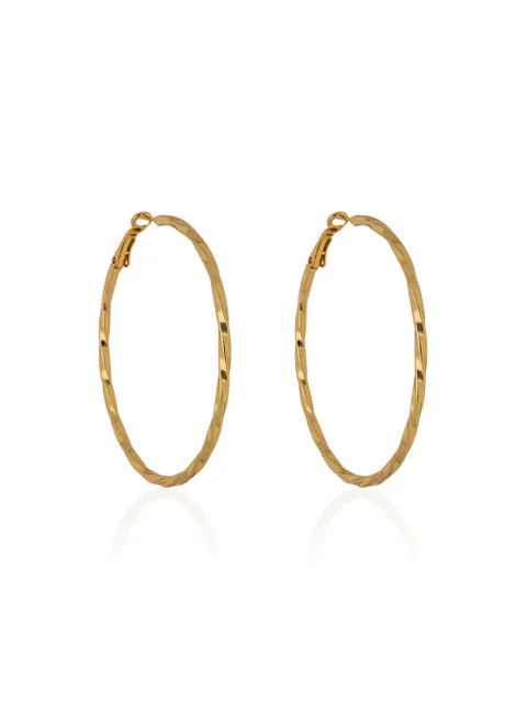 Western Bali / Hoops in Gold finish - CNB29101