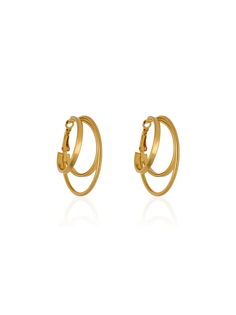 Western Bali / Hoops in Gold finish - CNB29103