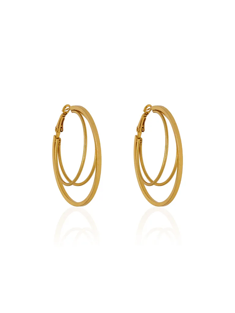 Western Bali / Hoops in Gold finish - CNB29109