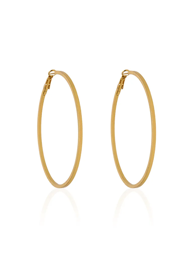 Western Bali / Hoops in Gold finish - CNB29111