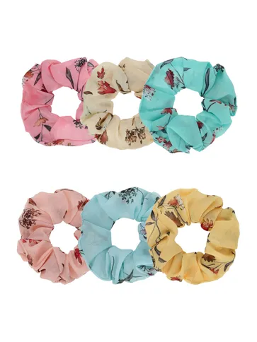 Printed Scrunchies in Assorted color - CNB29403