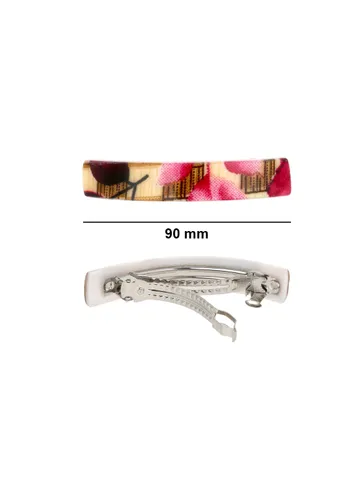 Printed Hair Clip in Assorted color - CNB29538