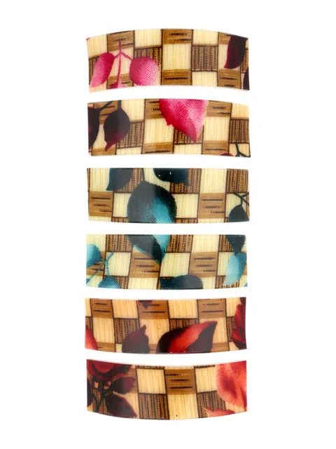 Printed Hair Clip in Assorted color - NIH61