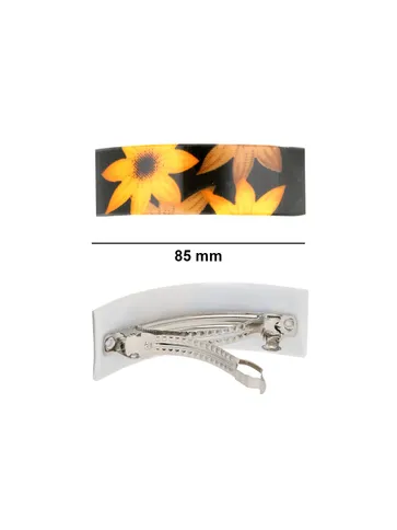 Printed Hair Clip in Assorted color - NIH6011