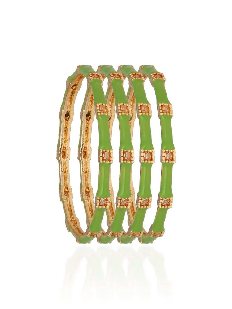 Meenakari Bangles in Gold finish - SIM2564MI