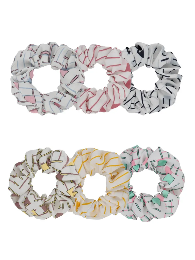 Printed Scrunchies in Assorted color - CNB30669