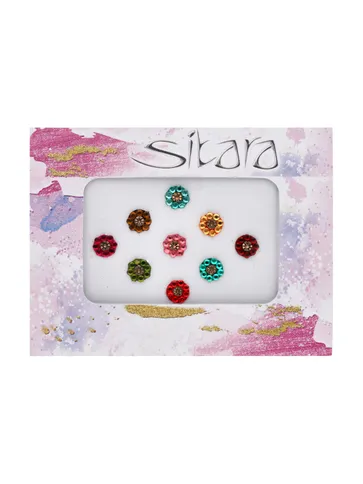 Traditional Bindis in Assorted color - CNB31234