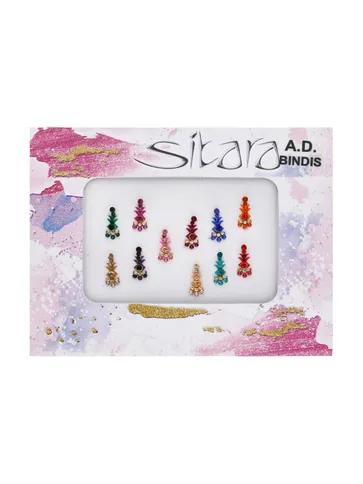 Traditional Bindis in Assorted color - CNB31251