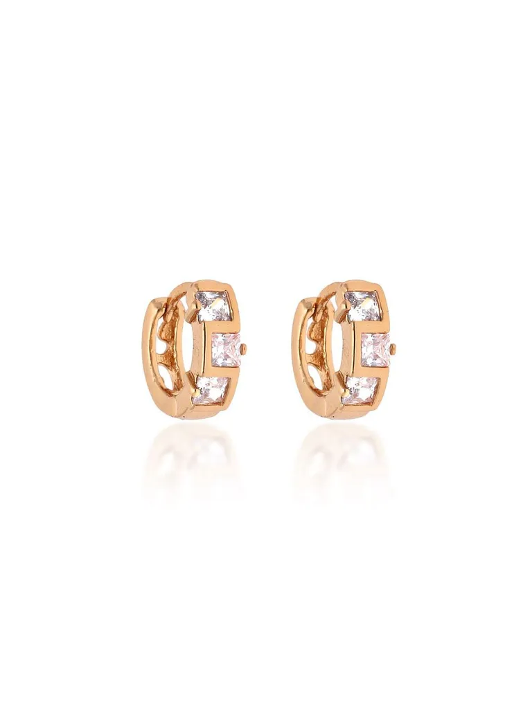 AD / CZ Bali / Hoops in Gold finish - CNB16293