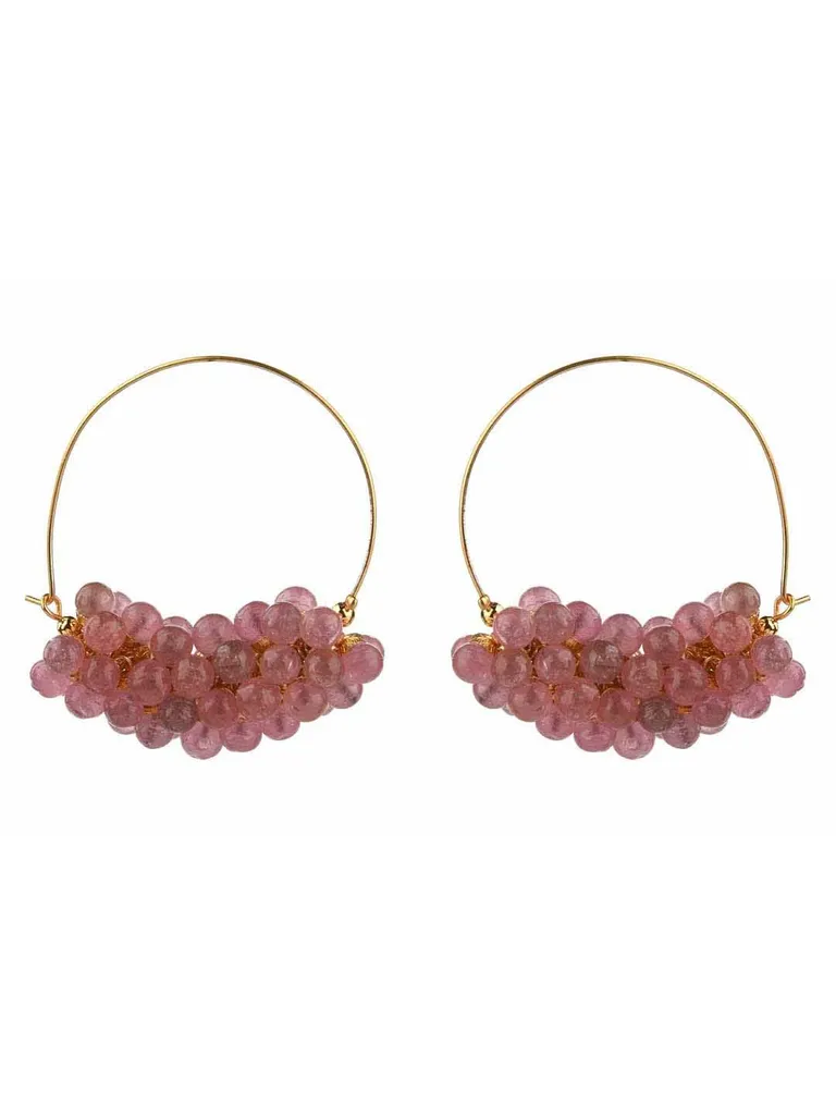 Western Bali / Hoops in Gold finish - CNB15473