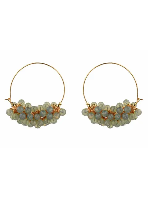 Western Bali / Hoops in Gold finish - CNB15474