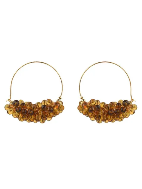 Western Bali / Hoops in Gold finish - CNB15477