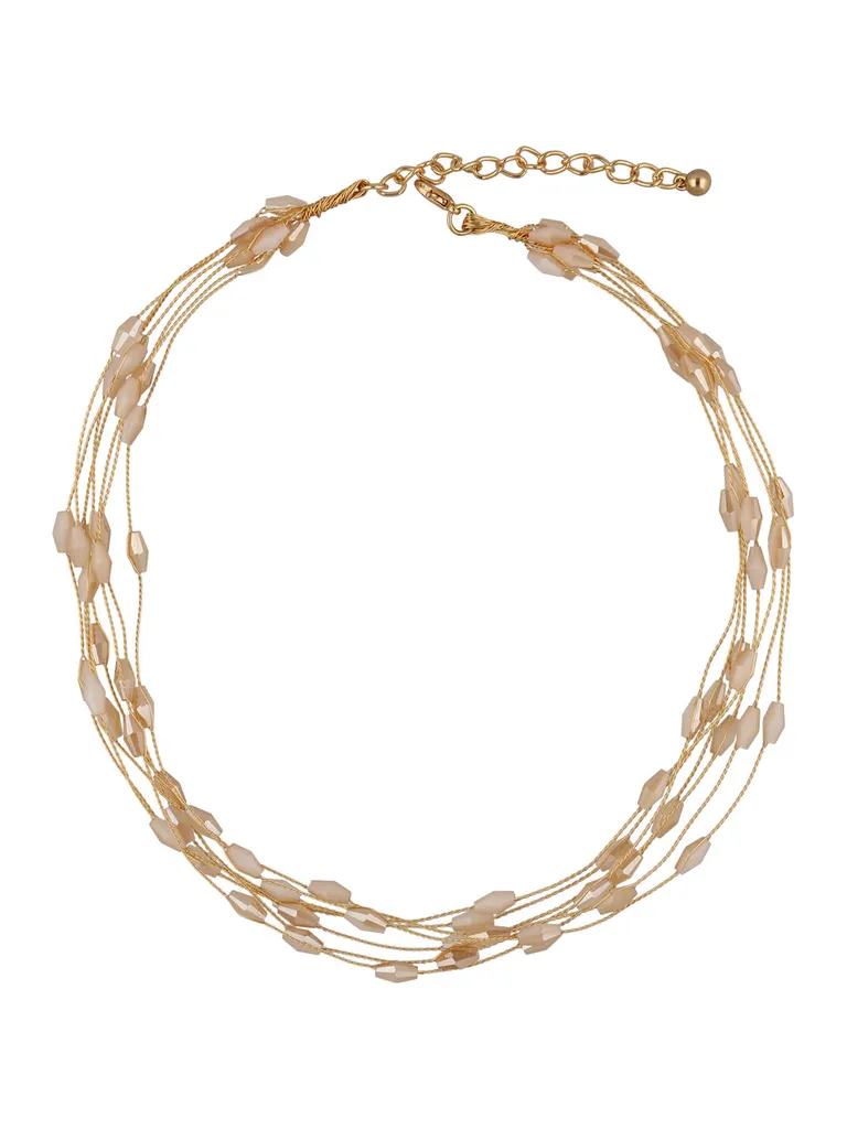 Western Necklace in Gold finish - CNB32666