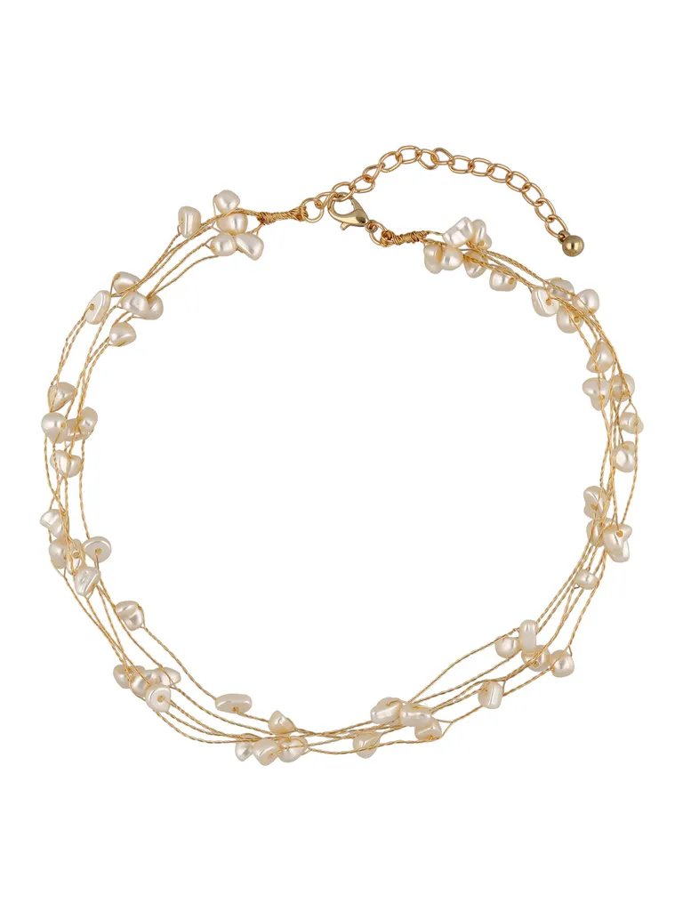 Western Necklace in Gold finish - CNB32676