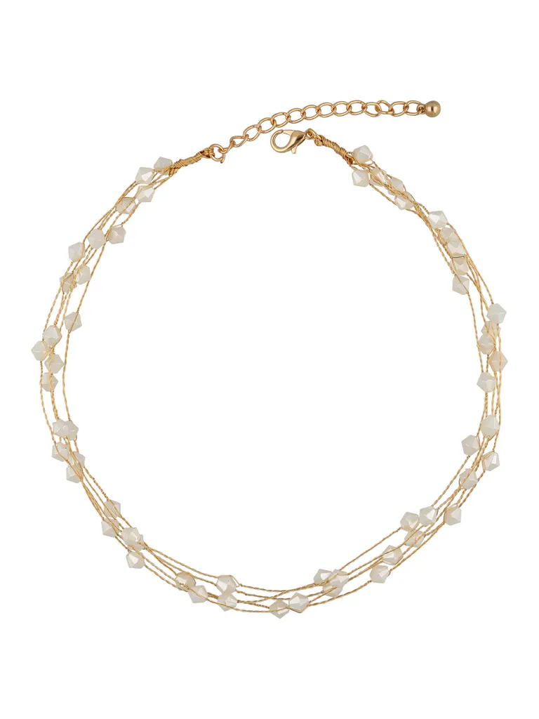Western Necklace in Gold finish - CNB32675