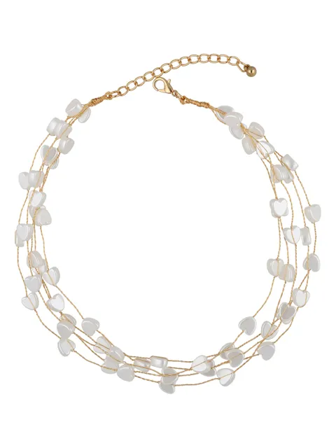 Western Necklace in Gold finish - CNB32682