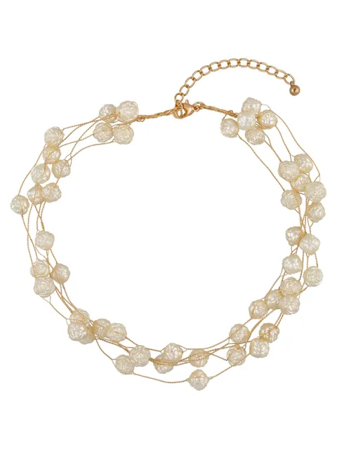Western Necklace in Gold finish - CNB32686