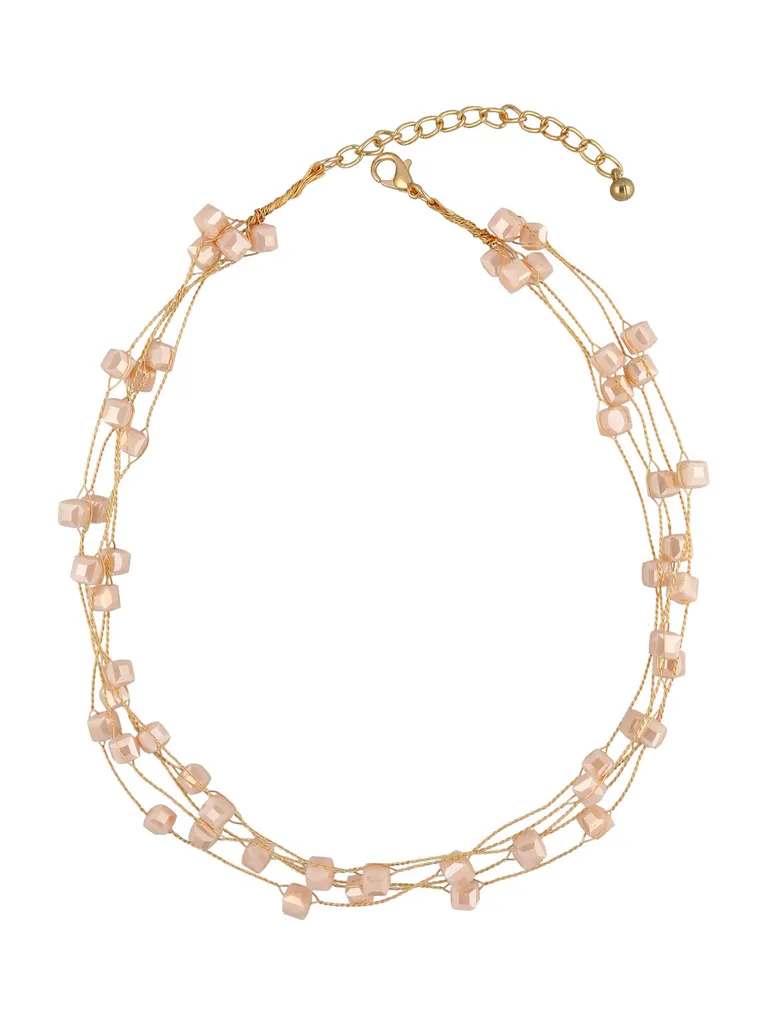 Western Necklace in Gold finish - CNB32697
