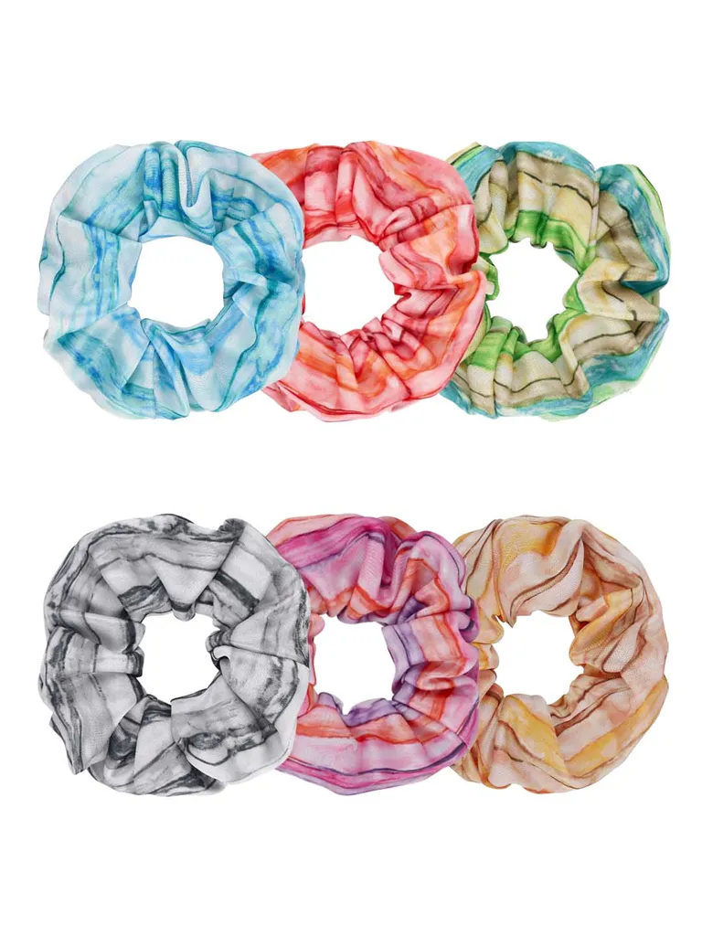 Printed Scrunchies in Assorted color - CNB33109