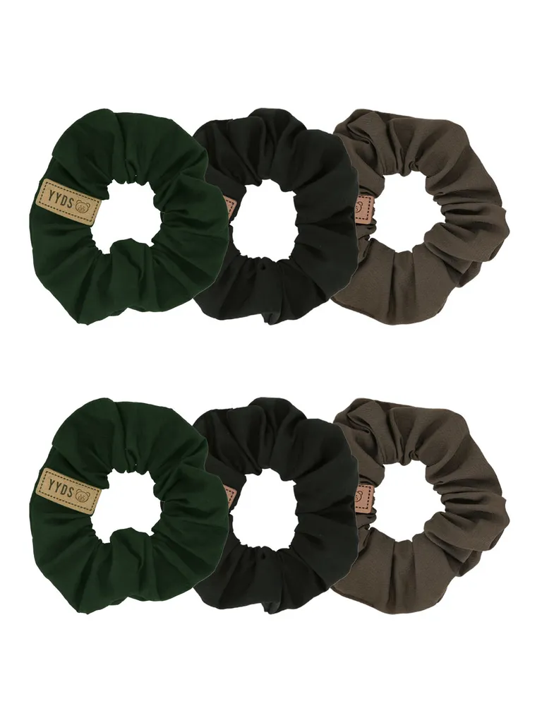 Plain Scrunchies in Assorted color - CNB33119