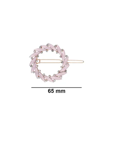 Fancy Lock Pin in Assorted color and Rose Gold finish - CNB33165