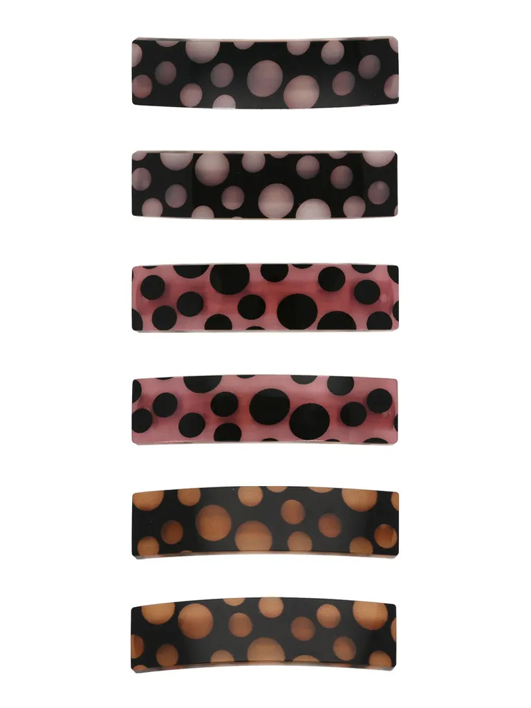 Printed Hair Clip in Assorted color - CNB32932