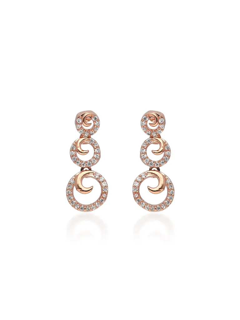 AD / CZ Earrings in Rose Gold finish - RRM6242RG