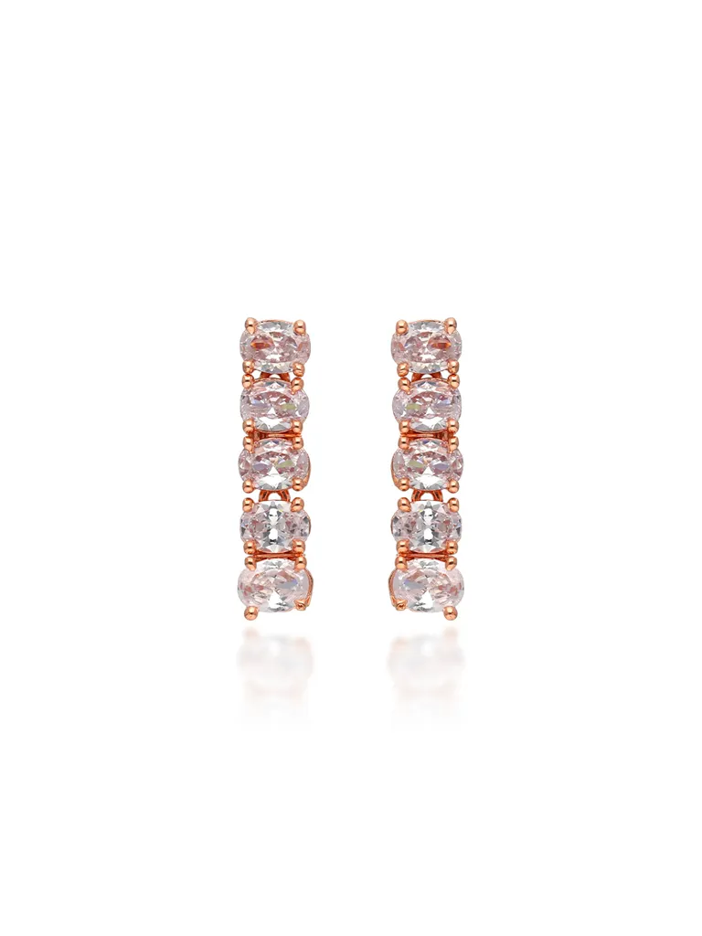 AD / CZ Earrings in Rose Gold finish - RRM30143RG