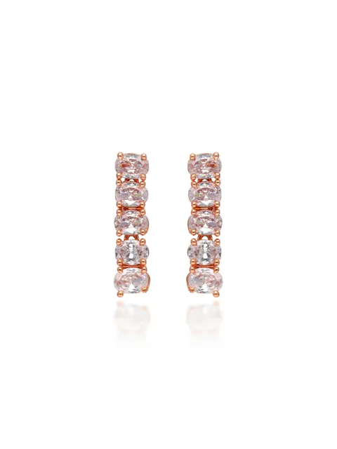 AD / CZ Earrings in Rose Gold finish - RRM30143RG