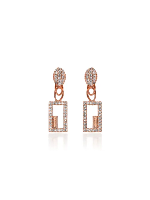 AD / CZ Earrings in Rose Gold finish - RRM5102RG